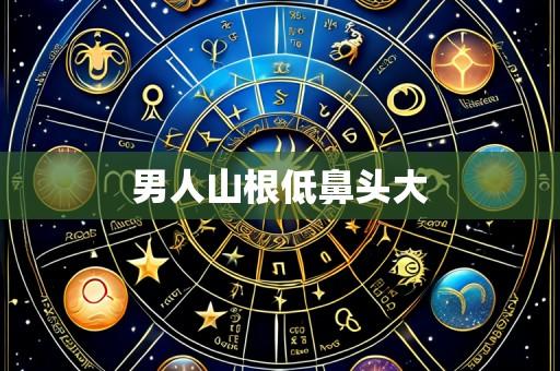 男人山根低鼻头大