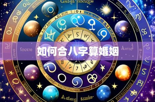 如何合八字算婚姻