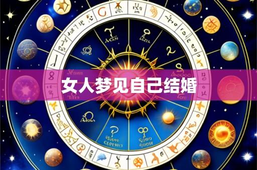 女人梦见自己结婚
