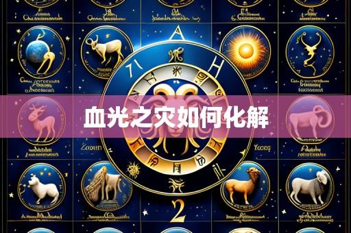 血光之灾如何化解