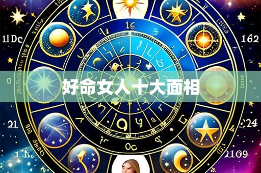 好命女人十大面相