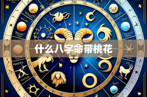 什么八字命带桃花