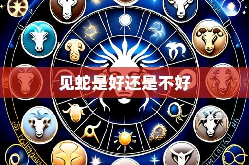 见蛇是好还是不好