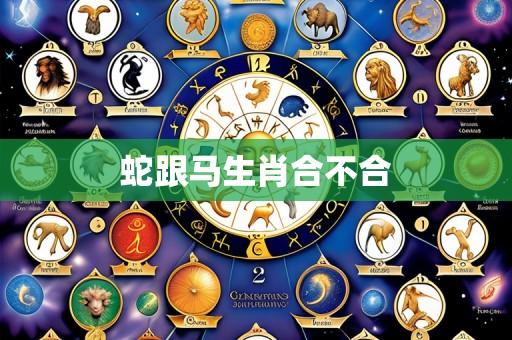 蛇跟马生肖合不合