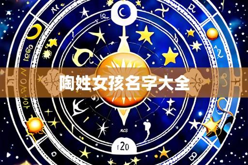 陶姓女孩名字大全