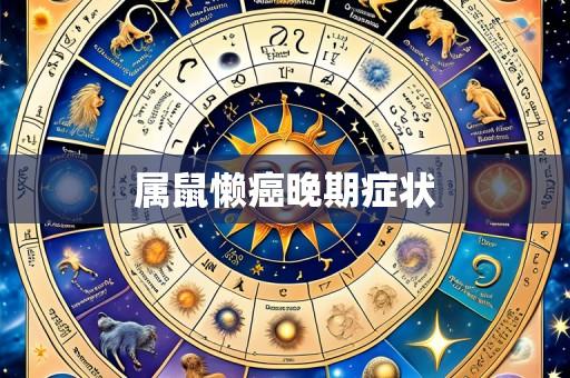 属鼠懒癌晚期症状