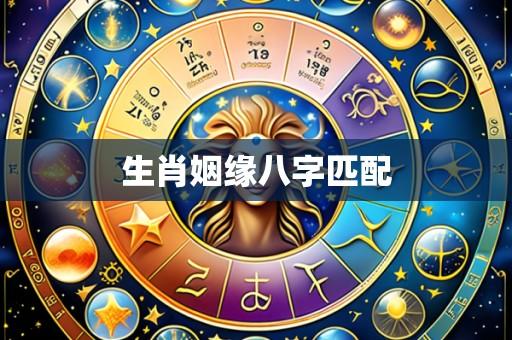 生肖姻缘八字匹配