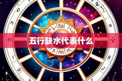 五行缺水代表什么