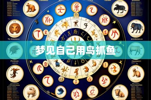 梦见自己用鸟抓鱼