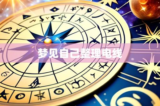 梦见自己整理电线