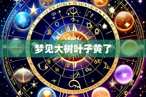 梦见大树叶子黄了