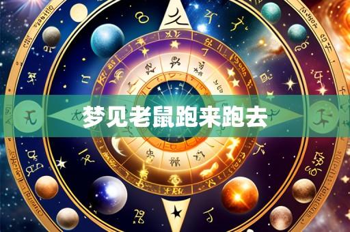 梦见老鼠跑来跑去