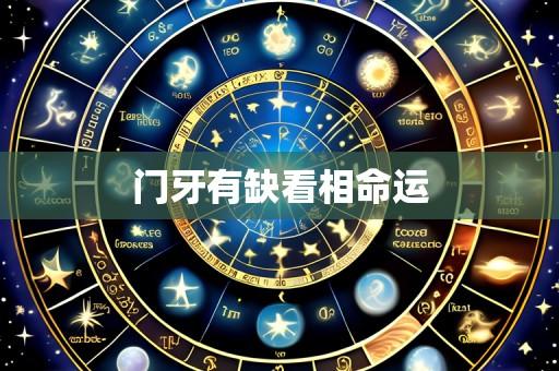 门牙有缺看相命运