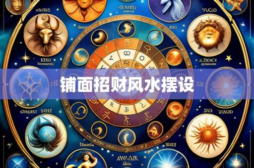 铺面招财风水摆设