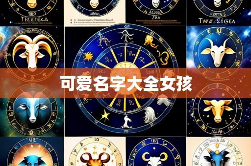 可爱名字大全女孩