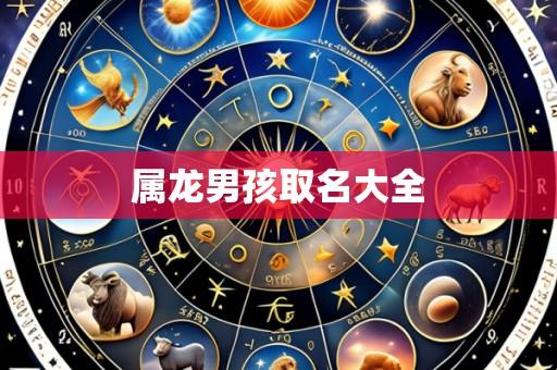 属龙男孩取名大全