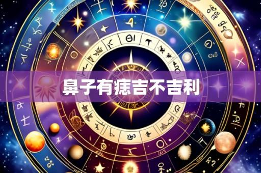 鼻子有痣吉不吉利