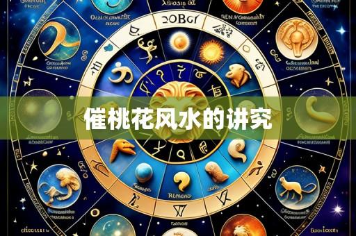 催桃花风水的讲究