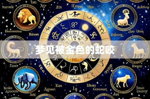 梦见被金色的蛇咬