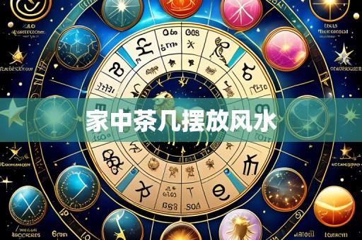 家中茶几摆放风水