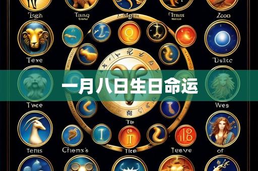 一月八日生日命运