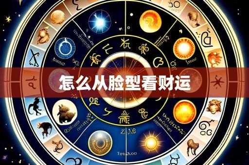 怎么从脸型看财运