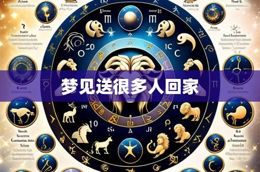 梦见送很多人回家