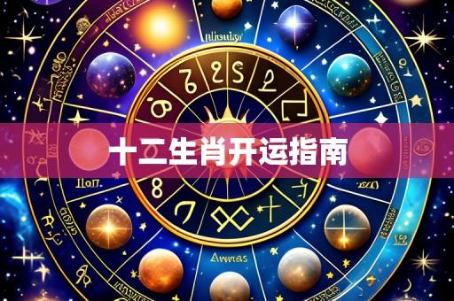 十二生肖开运指南