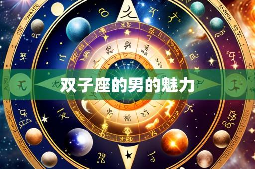 双子座的男的魅力