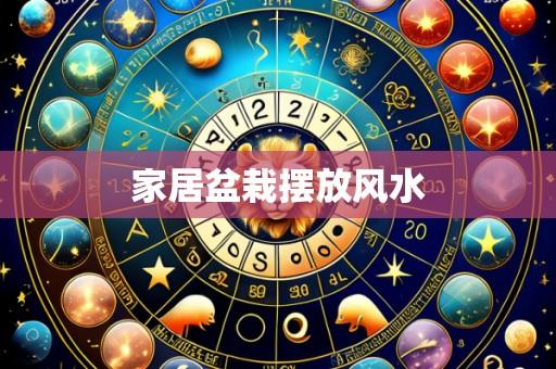 家居盆栽摆放风水