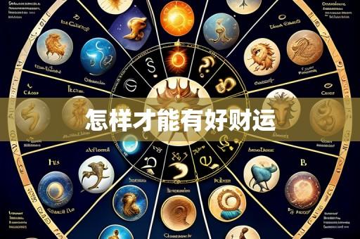 怎样才能有好财运
