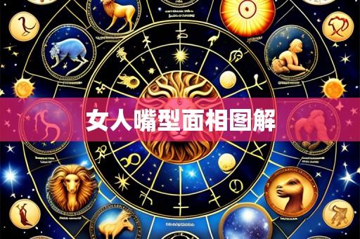 女人嘴型面相图解