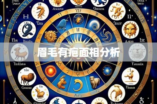 眉毛有疤面相分析