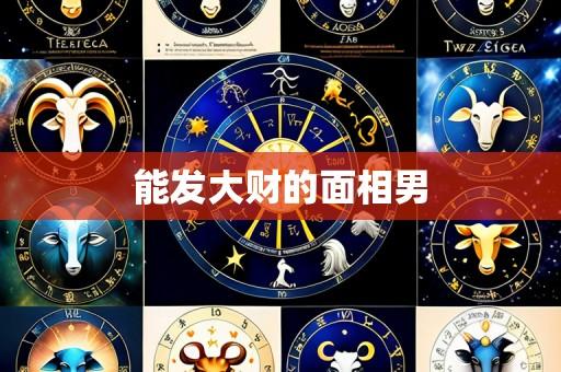 能发大财的面相男
