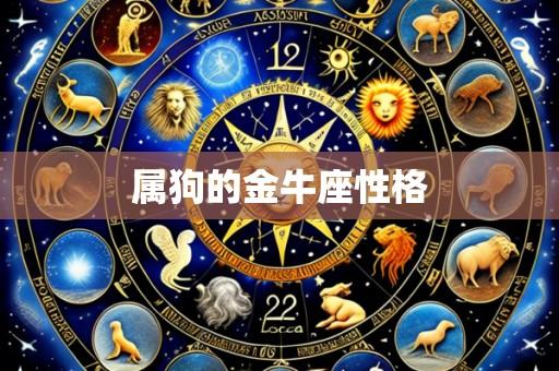 属狗的金牛座性格
