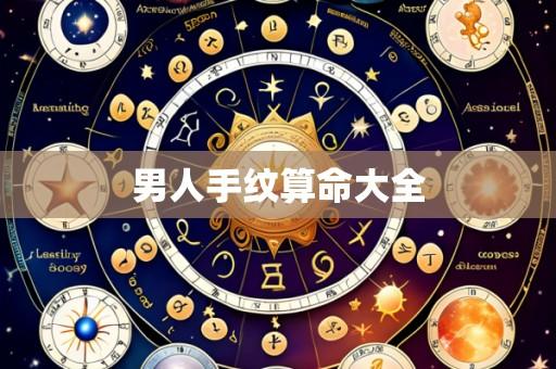 男人手纹算命大全