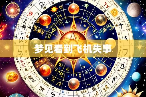 梦见看到飞机失事