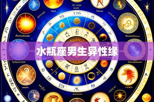 水瓶座男生异性缘