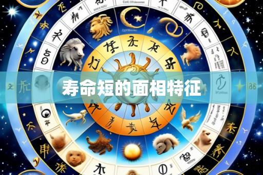寿命短的面相特征