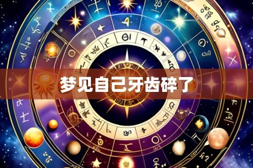梦见自己牙齿碎了