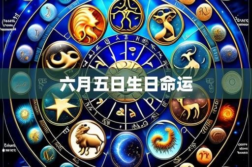 六月五日生日命运