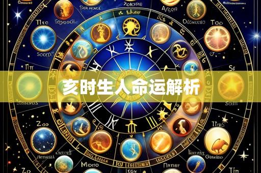 亥时生人命运解析