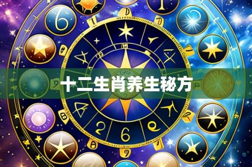 十二生肖养生秘方