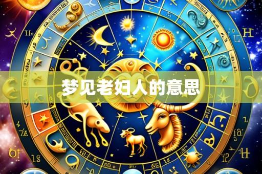 梦见老妇人的意思