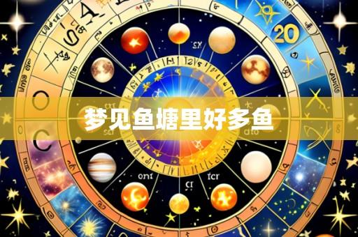 梦见鱼塘里好多鱼