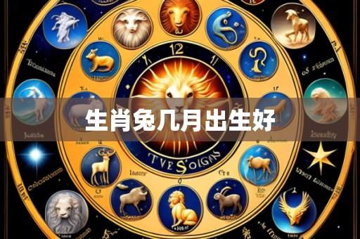 生肖兔几月出生好