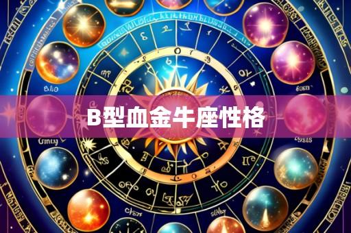 B型血金牛座性格