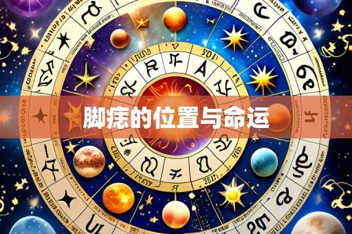 脚痣的位置与命运