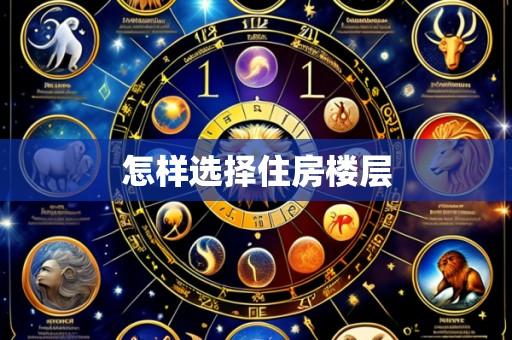 怎样选择住房楼层