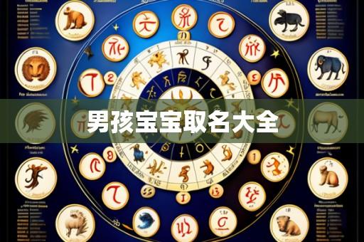 男孩宝宝取名大全